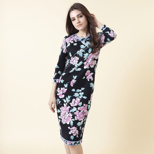 ニットワンピース Leonard Official Online Shop レオナール 公式オンラインショップ