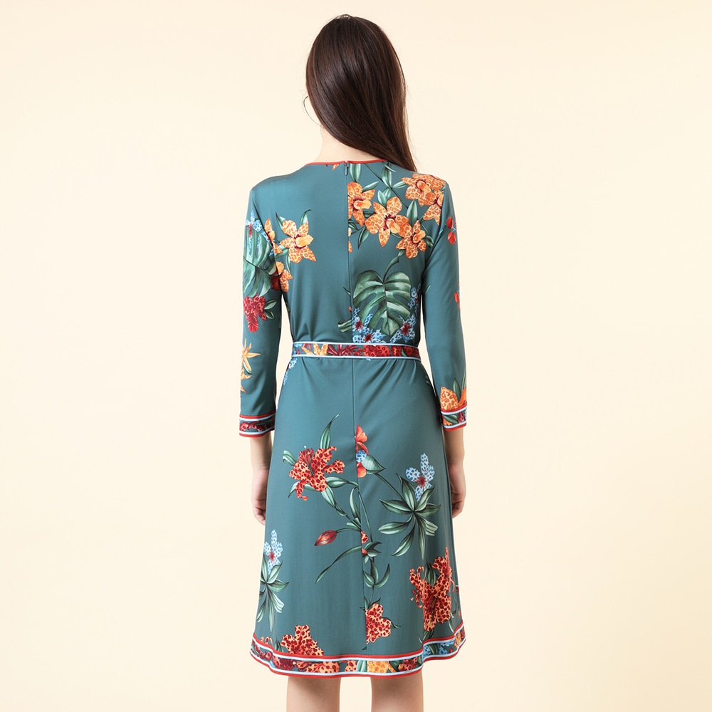 売れ筋 21 今季 新品 レオナール ワンピース パリ インポート 40 42 超激安 Bigstores Com Br