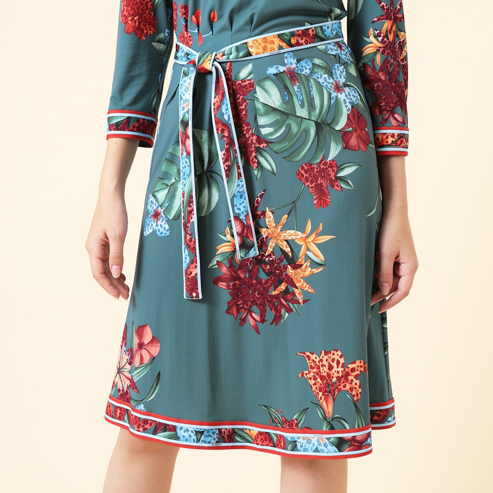 被り心地最高 21 今季 新品 レオナール ワンピース パリ インポート 40 42 クリアランス Bigstores Com Br