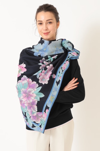 JS インポート　スカーフ