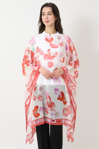 インポート　ポンチョ 詳細画像 ホワイト/P12