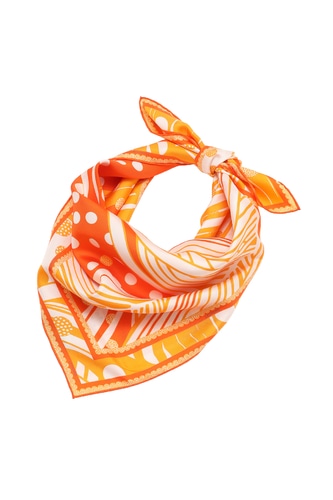 JS インポート　スカーフ