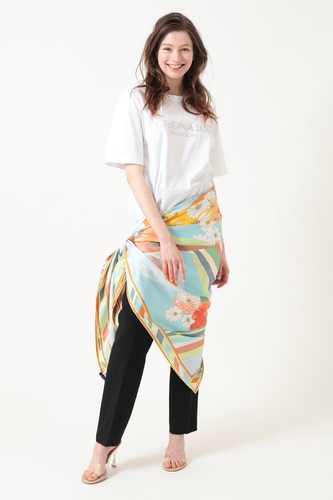 JS インポート　スカーフ