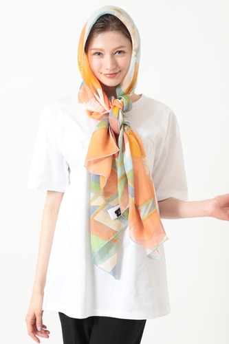 JS インポート　スカーフ