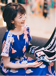 向井亜紀さんが体験 LEONARD PERSONAL ORDER｜レオナール 公式